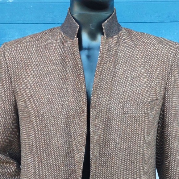 IMPERIAL by HAGGAR VINTAGE MEN'S PURE WOOL LUXURY BLAZER - Picture 4 of 17